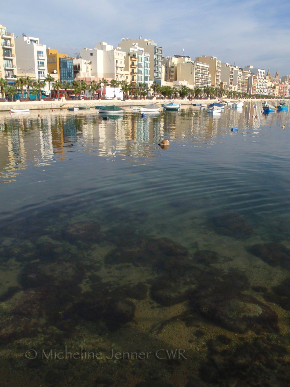 Waterfront suburb of Silema, Malta.