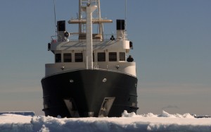 'Whale Song's first voyage to the Antarctic Peninsula in 2007. Photo Credit J. Bivera